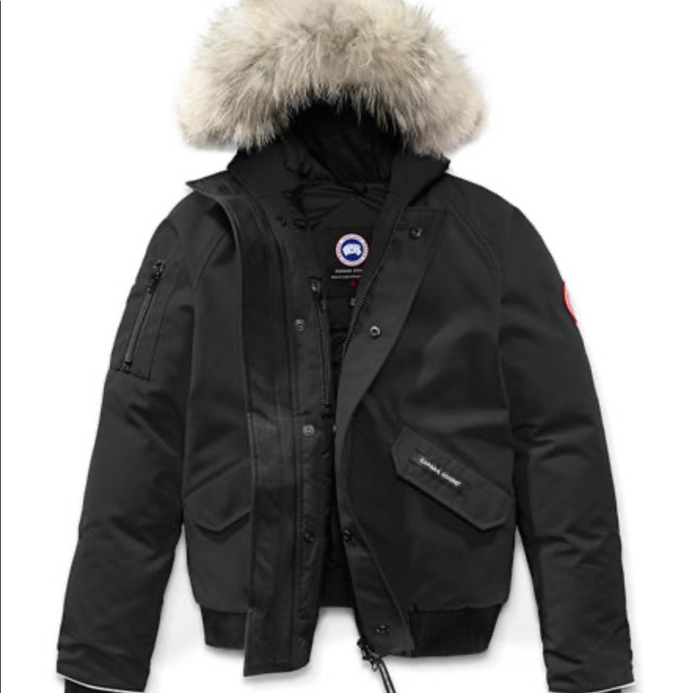 CANADA GOOSE Rundle Bomber w/detachable fur